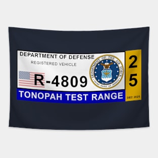 2025 Tonopah Military Base Permit - UFO Area 51 Tapestry