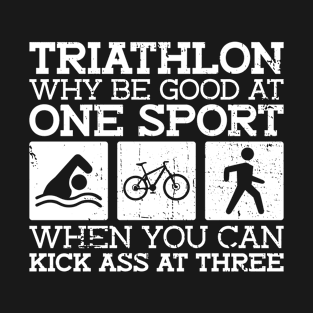 Funny Triathlon Training Triathlete Gift T-Shirt