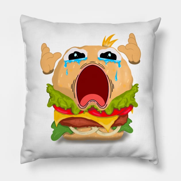 sad emojis Pillow by emoji crazy