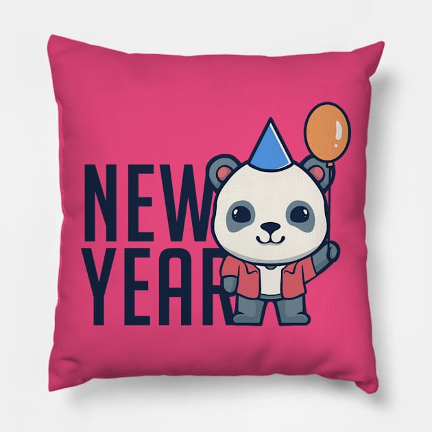 NEW YEAR Pillow by BERKAH SERAWUNG