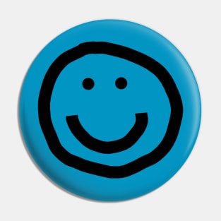 Round Face Black Line Pin