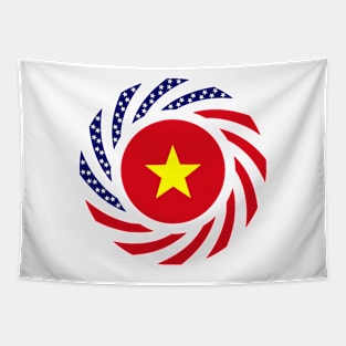 Vietnamese American Multinational Patriot Flag Tapestry