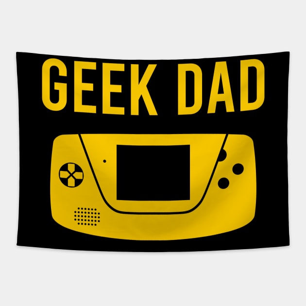 Geek dad Tapestry by cypryanus