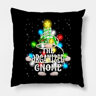 The Organized Gnome Christmas Matching Family Shirt Pillow