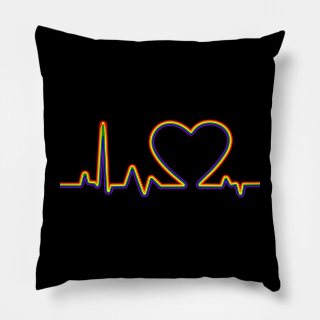 Lgbt pride month, lgbt awareness month Pillow by MarrinerAlex