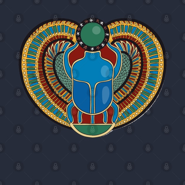 Scarab Pharaonic design by Mako Design 