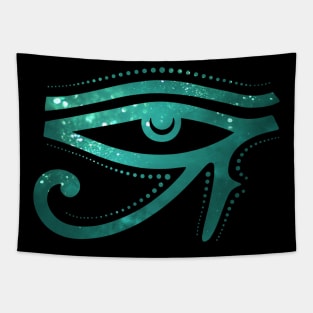 The Cosmic Eye Of RA Egyptian Hieroglyph Tapestry