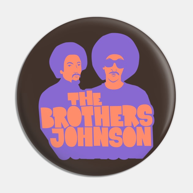 Get Da Funk Out Ma Face - The Johnson Brothers Pin by Boogosh