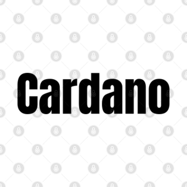 Gold futuristic cardano cryptocurrency coin - Cardano Coin ...