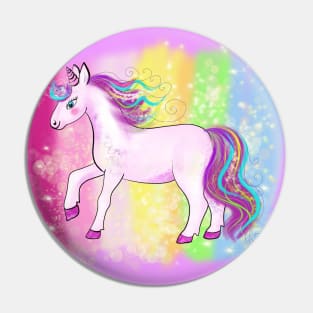 Fairy magic unicorn Pin