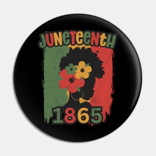 Vintage Juneteenth 1865 Pin