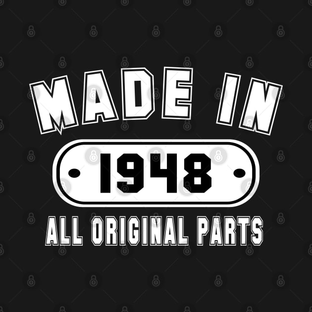 Made In 1948 All Original Parts by PeppermintClover