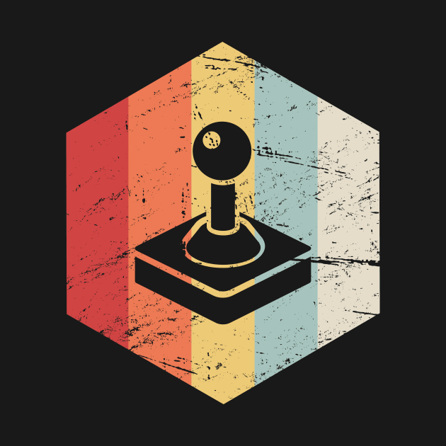 Vintage Arcade Joystick Icon by MeatMan