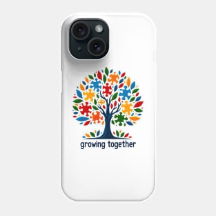 Embrace the journey of growth  - Growing Together Phone Case