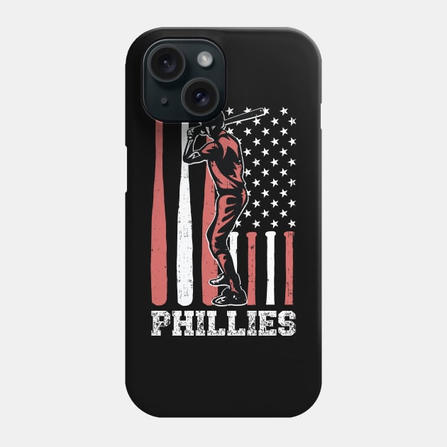 Philadelphia Phillies Phone Case by vectrus