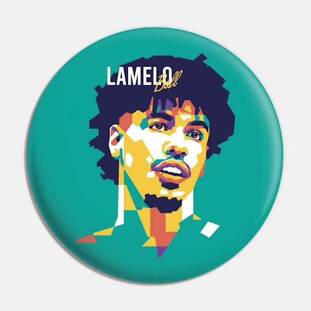 LaMelo Ball on WPAP Style Pin by pentaShop