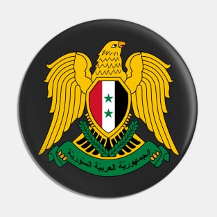 Coat of arms of Syria Pin