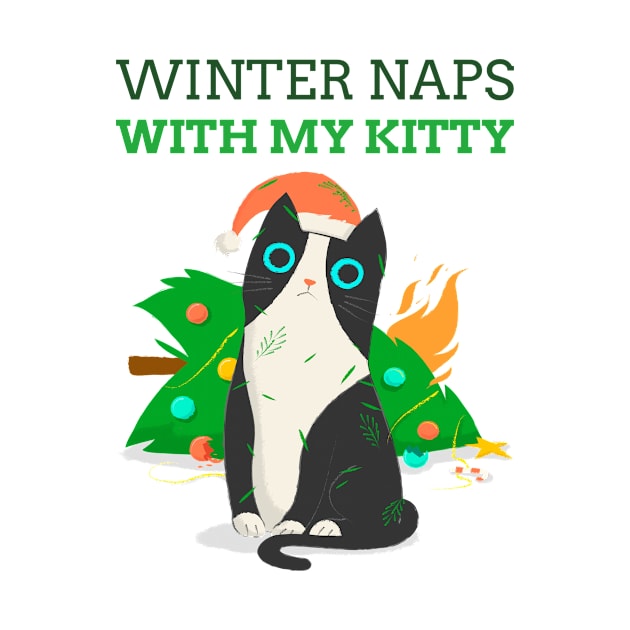 Winter naps with my kitty by Link Central