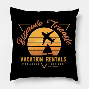 Bermuda Triangle Vacation Rentals Pillow