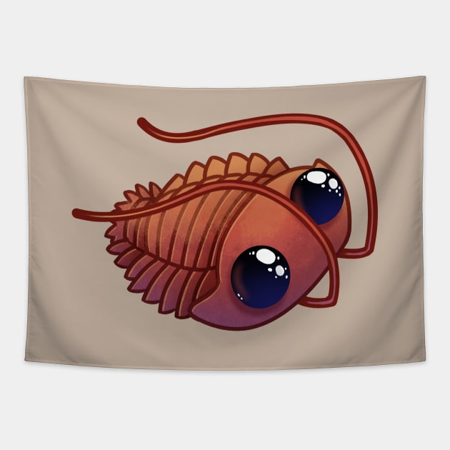 Trilobite Tyke Tapestry by Wagglezags