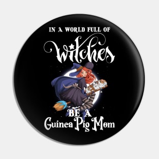 Halloween Guinea Pig Witch costume Pin