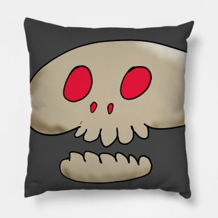 Comical Skull Pillow