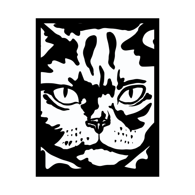 Serious Cat by LAPublicTees