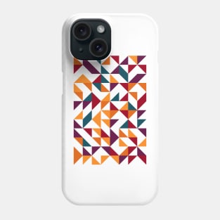 Creative Geometric Colourful Triangle Pattern #41 Phone Case