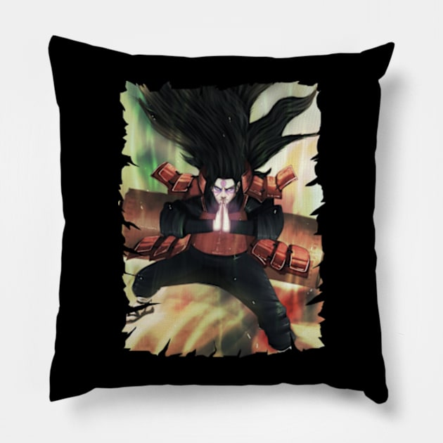 HASHIRAMA SENJU MERCH VTG Pillow by Melesz.Ink Tattoo