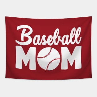 Baseball Mom Tapestry