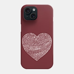 Doodles in Love Phone Case