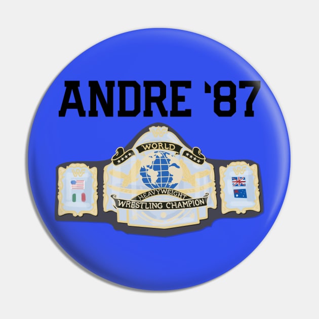 Andre '87 Pin by TeamEmmalee