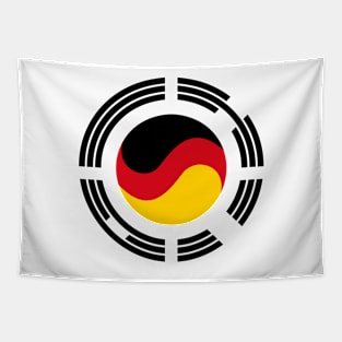 Korean German Multinational Patriot Flag Series Tapestry