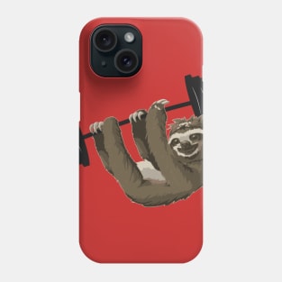 Weightlifting Sloth Phone Case