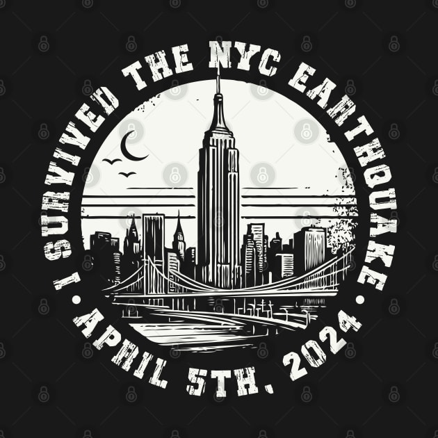 I survived the nyc earthquake 2024, April 5th by Trendsdk