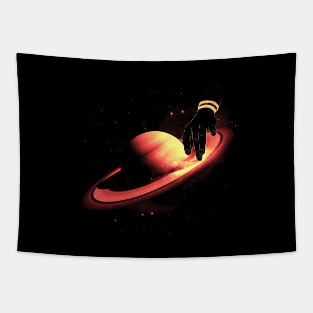 Saturntable Tapestry by nicebleed