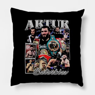 Arthur Beterbiev Vintage Bootleg Pillow