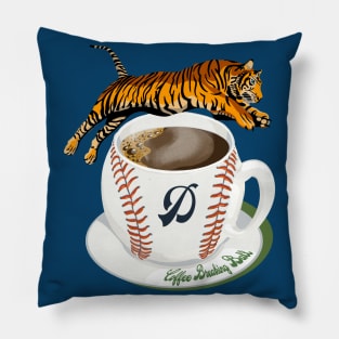 Coffee Breaking Ball! With Tiger and D! Pillow