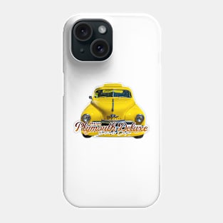 1950 Plymouth Deluxe Business Coupe Phone Case