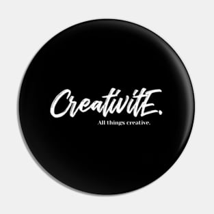 Creativite Productions All Things Creative Pin