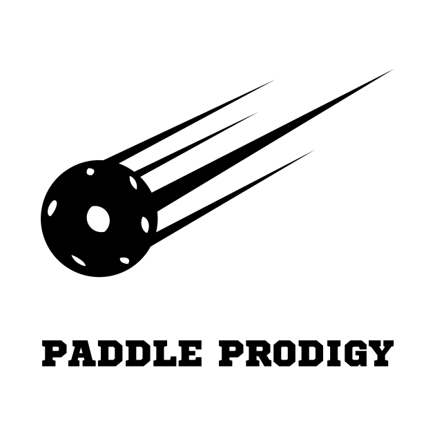 Pickleball Player: Paddle Prodigy by Sanu Designs