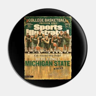 COVER SPORT - SPORT ILLUSTRATED - MICHIGAN STATE FAB FIVE Pin