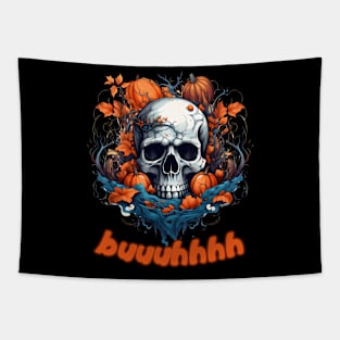 Buuhhhh-Halloween Haunt Tapestry