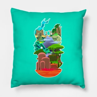 slime rancher areas Pillow