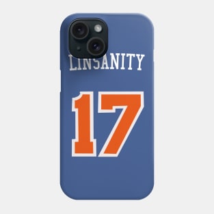 Jeremy Lin 'Linsanity' Nickname Jersey - New York Knicks Phone Case