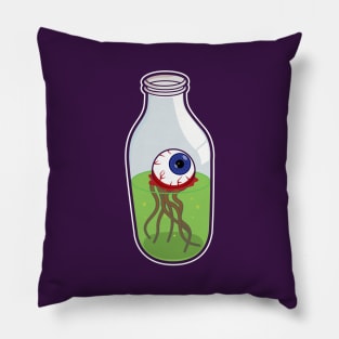 Creepy Eyeball in a Bottle Pillow
