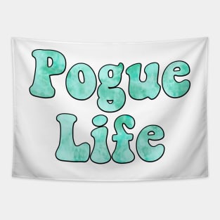 Tie Dye Mint Pogue Life Tapestry