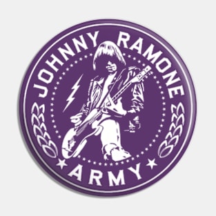 Johnny Ramone Army Pin