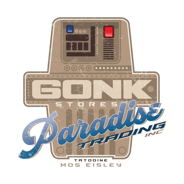 Gonk-Stores Paradise Trading, Inc. by MindsparkCreative