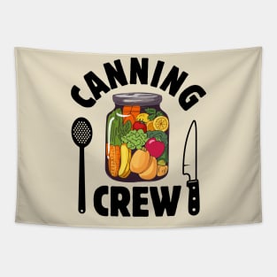 Canning Crew Vegetables Gift Tapestry